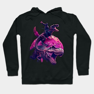 Cat Dinosaur Safari Hoodie